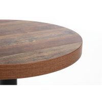 Bolero Runde Tischplatte Urban Dark 60Cm