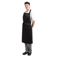 Whites Latzschürze schwarz