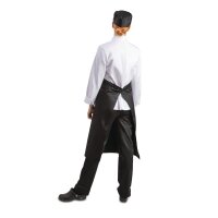 Whites Küchenschürze schwarz