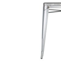 Bolero Bistro Tisch quadratisch aus verzinktem Stahl 668mm