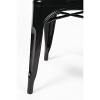 Bolero Bistrostuhl Aus Stahl Schwarz (4Er Pack)