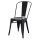 Bolero Bistrostuhl Aus Stahl Schwarz (4Er Pack)