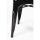 Bolero Bistrostuhl Aus Stahl Schwarz (4Er Pack)