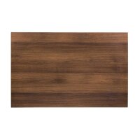 Bolero Vorgebohrte Rechteckige Tischplatte Rustic Oak 1100X700Mm