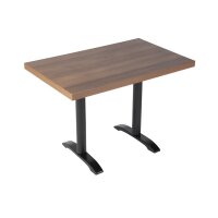 Bolero Vorgebohrte Rechteckige Tischplatte Rustic Oak 1100X700Mm