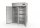Edelstahl-Kühlschrank zweitürig, 1404 Liter