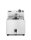 Fritteuse 10 Liter Edelstahl - XL Tischfritteuse mit Ablasshahn, Edelstahl, 400V