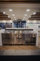 Gastro Elektro-Fritteuse 2x12L – 12 kW, mit Kaltzone, professionell