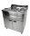 Gastro Elektro-Fritteuse 2x12L – 12 kW, mit Kaltzone, professionell
