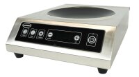 Combisteel Induktion Wokplatte – 3,5 kW, Tischgerät, für runden Boden