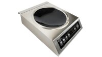 Combisteel Induktion Wokplatte – 3,5 kW, Tischgerät, für runden Boden
