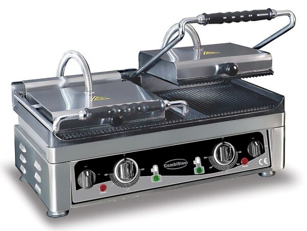 Kontaktgrill, Doppelt, Gerillt/Gerillt