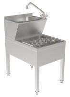 Combisteel Edelstahl Handwaschbecken – freistehend,...