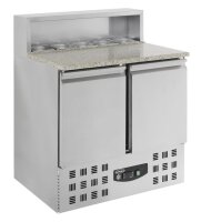 COMBISTEEL Pizzakühltisch – 2-türig, mit...
