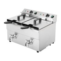 Buffalo Induktionsfritteuse Doppel – Elektro...