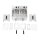 Buffalo Induktionsfritteuse Doppel – Elektro Fritteuse 2x3000W, 15 Liter