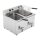Buffalo Induktionsfritteuse Doppel – Elektro Fritteuse 2x3000W, 15 Liter