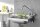 Hendi Waschbecken aus Edelstahl AISI 304 zur Wandmontage 400x290x145mm