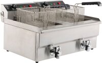 Combisteel Doppel-Tischfritteuse Elektro 2x8 L –...