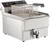 Combisteel Tischfritteuse mit Ablasshahn - 10 Liter,...