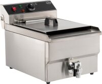 Combisteel Tischfritteuse mit Ablasshahn - 10 Liter,...