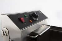 Combisteel Tischfritteuse mit Ablasshahn - 10 Liter, Edelstahl, 400 V