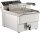 Combisteel Tischfritteuse mit Ablasshahn - 10 Liter, Edelstahl, 400 V