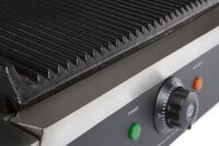 Gastro Kontaktgrill  Panini Grill 2,2 kW – professionell, mit Fettauffangschale