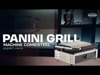Gastro Kontaktgrill  Panini Grill 2,2 kW – professionell, mit Fettauffangschale