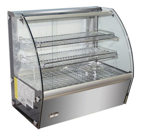 Combisteel Tisch-Wärmevitrine 100 Liter - Auslage für Ihren Imbiss, Tischgerät