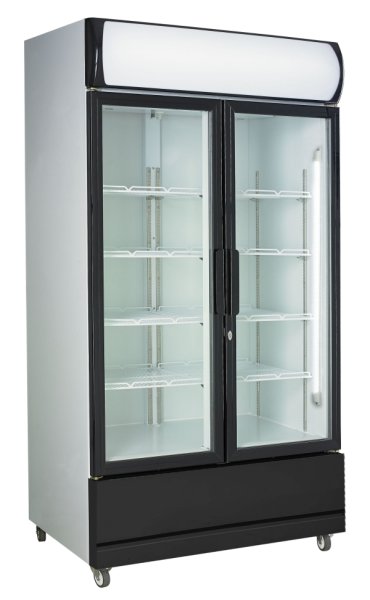 Kühlschrank 2 Glastüren