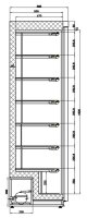 Combisteel Gewerbe-Tiefkühlschrank 340 Liter -...