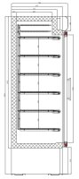 Combisteel Tiefkühlschrank mit 578 Liter - 1...