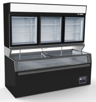 Combisteel Wandtiefkühlung mit Tiefkühltruhe -...