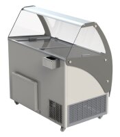 Speiseeisvitrine Bali 354L – mobil für 9 Sorten Eis – mit LED