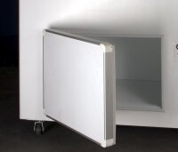 Speiseeisvitrine Bali 354L – mobil für 9 Sorten Eis – mit LED