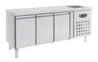 COMBISTEEL Kühltisch mit Spülbecken -...