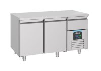 COMBISTEEL Kühltisch Pro Line 2 Türen - mit Umluftkühlung, aus Edelstahl