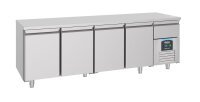 Kühltisch 2330x700x850 mm mit 4 Türen Umluft...