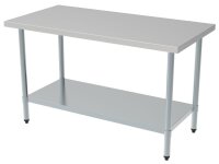 Edelstahl Arbeitstisch 1200x700 mm – mit...