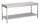 Combisteel Arbeitstisch mit Grundboden aus Edelstahl 1800x700x900mm