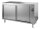 Combisteel Durchreiche Wärmeschrank mit 2 Türen aus Edelstahl 1600x600x850mm