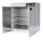 Combisteel Wärmeschrank für Teller 2 Türen aus Edelstahl 750x485x850mm