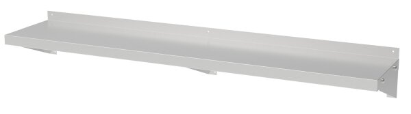 Combisteel Rfs Wandbord inklusive Konsolen aus Edelstahl AISI 430 1500x400x190mm
