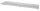 Combisteel Rfs Wandbord inklusive Konsolen aus Edelstahl AISI 430 2000x400x190mm