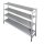 Combisteel Regalsystem mit 4 Böden für eine Kühlzelle 1825x450x1700mm