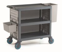 Combisteel Abräumwagen Procart 221 mit 3 Böden...