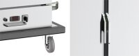 Combisteel Bankettwagen mit 1Türe aus Edelstahl