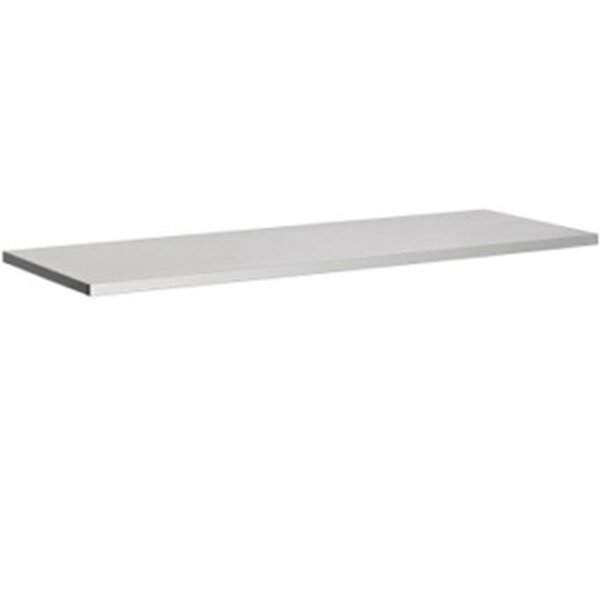 Combisteel Arbeitsplatte aus Edelstahl 2100x700x40mm