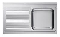 Combisteel Einbauspüle mit 1 Becken rechts aus...
